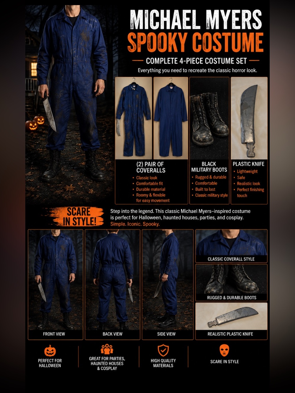 Michael Myers “Halloween” Costume